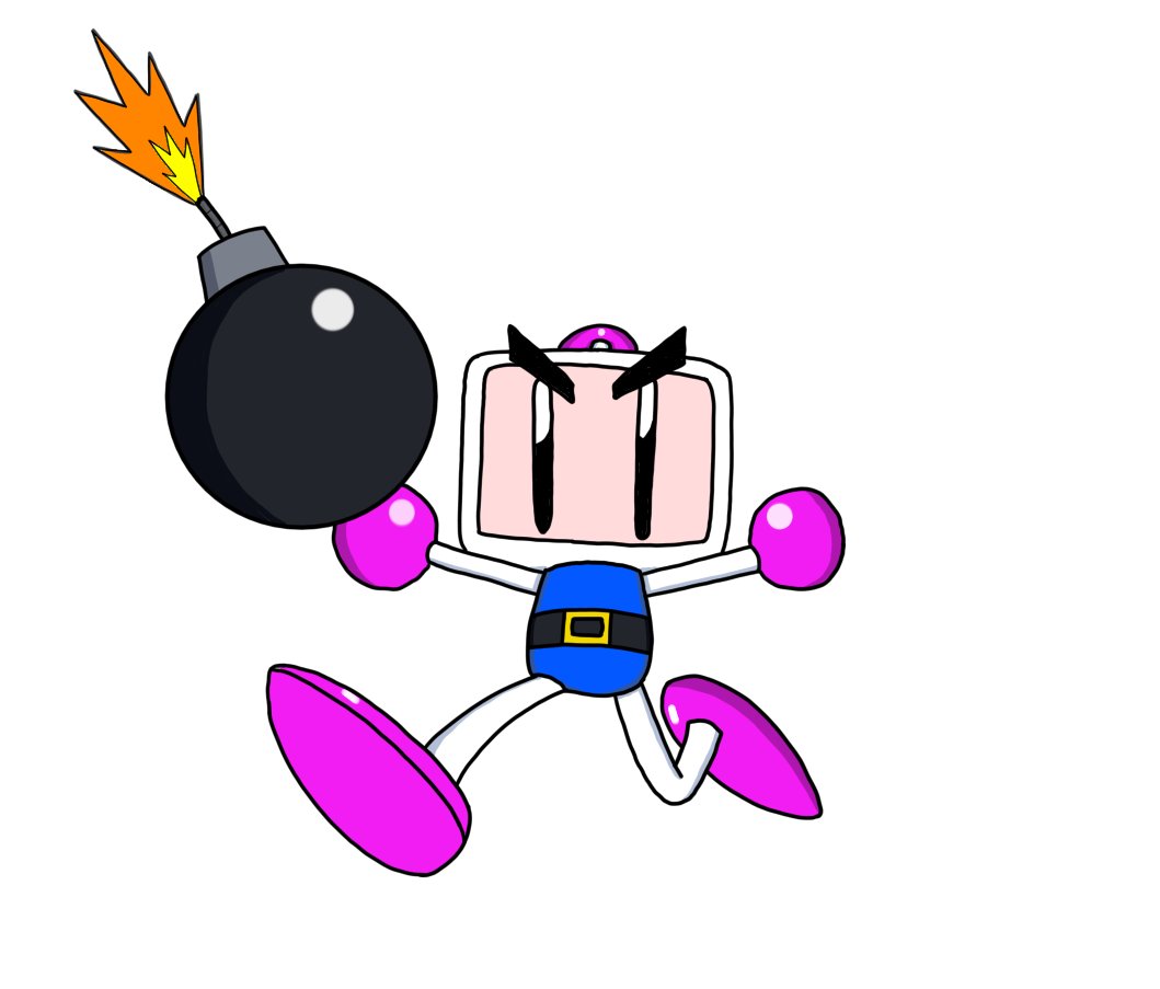 AndyCat90's tweet image. White Bomberman 03
by Andy

This is my fifth Bomberman related drawing. I drew this while practicing digital drawing techniques.

#bomberman #videogamecharacter #fanart