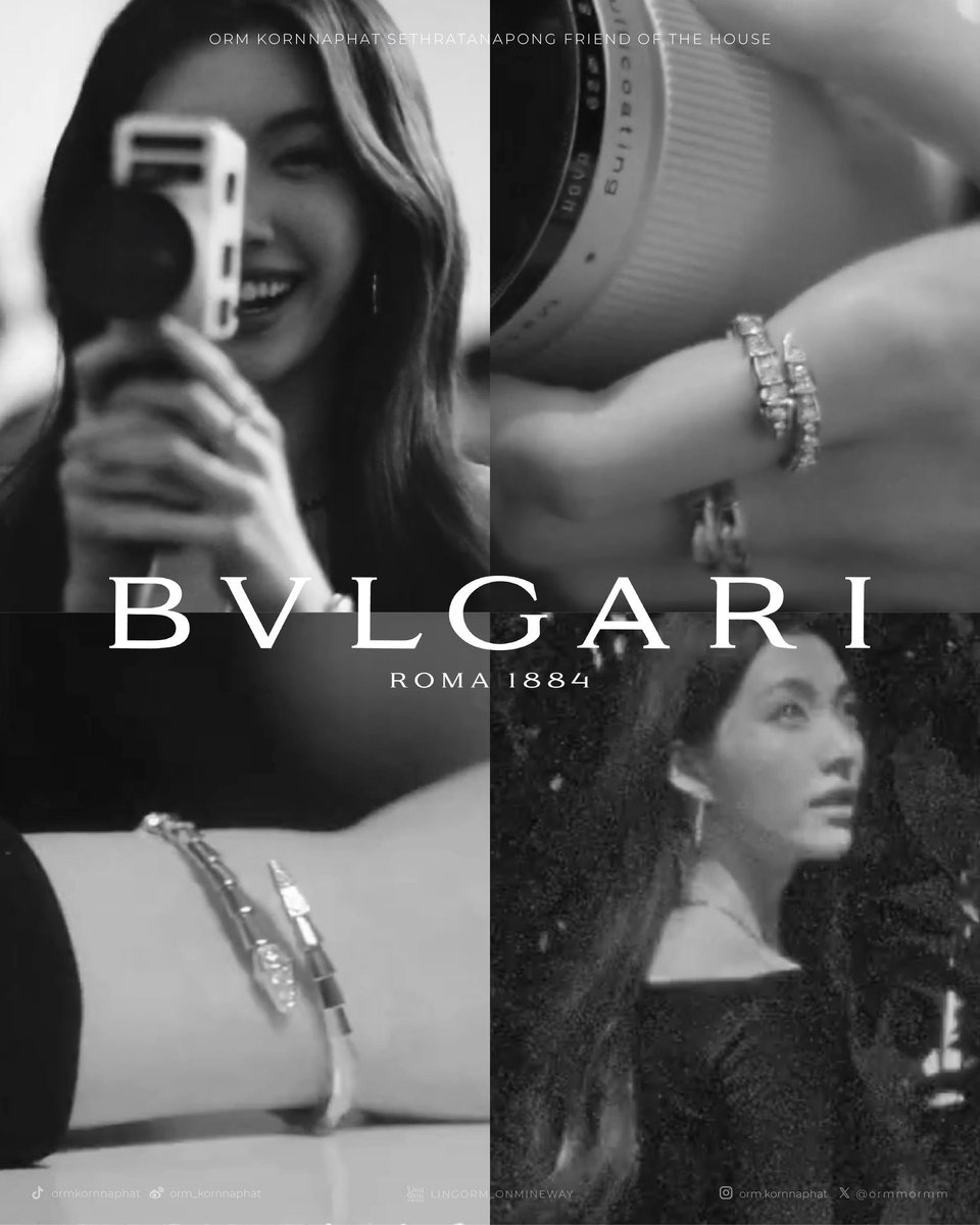 ชอบภาพนี้อะ 🤩

#CelebrateOrmWithBVLGARI
#ormkornnaphat #ออมกรณ์นภัส