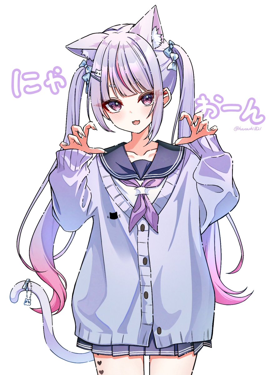 🐰みみたにゃおーん🍭 #ミミ画