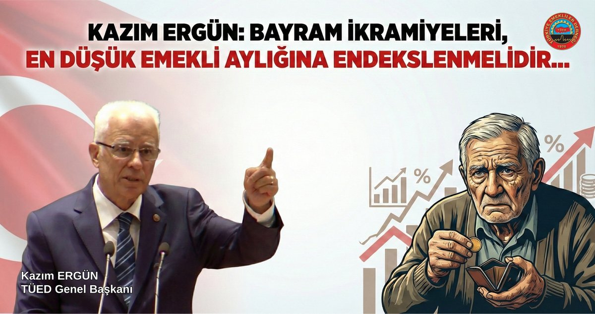 TÜED - Türkiye Emekliler Derneği tweet media