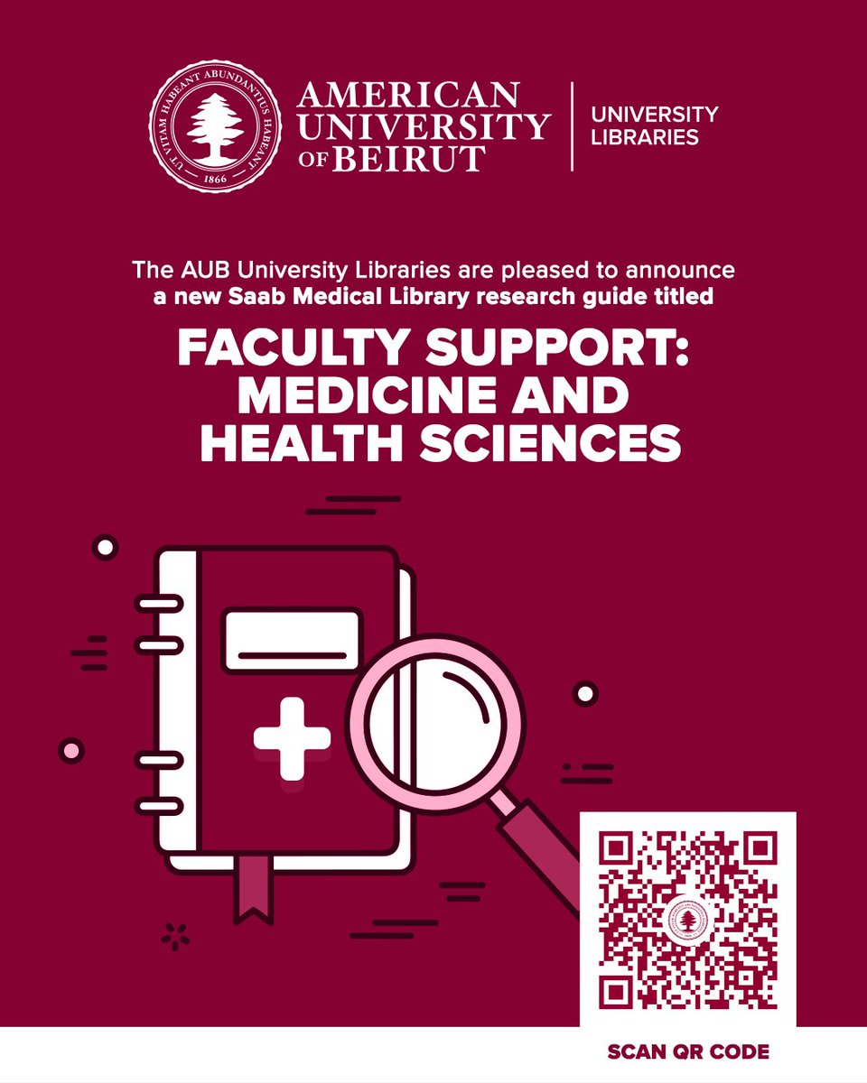 AUB Libraries tweet media