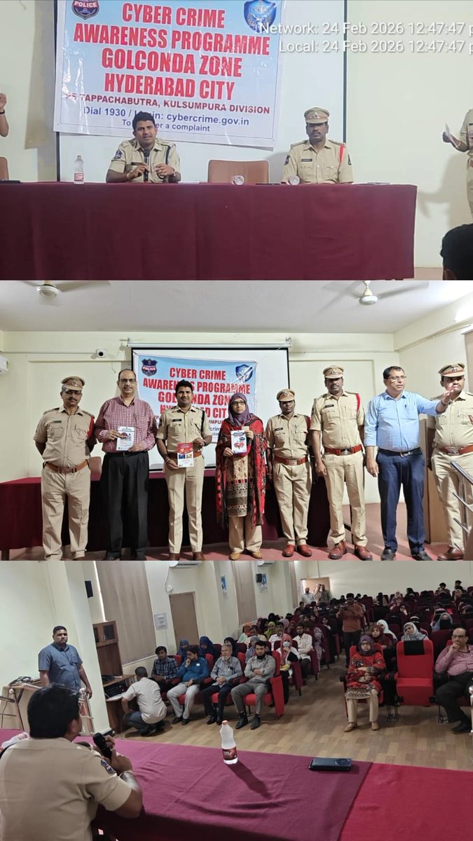 DCP Golconda (గోల్కొండ మండల డీసీపీ ڈی سی پی گولکن) tweet media