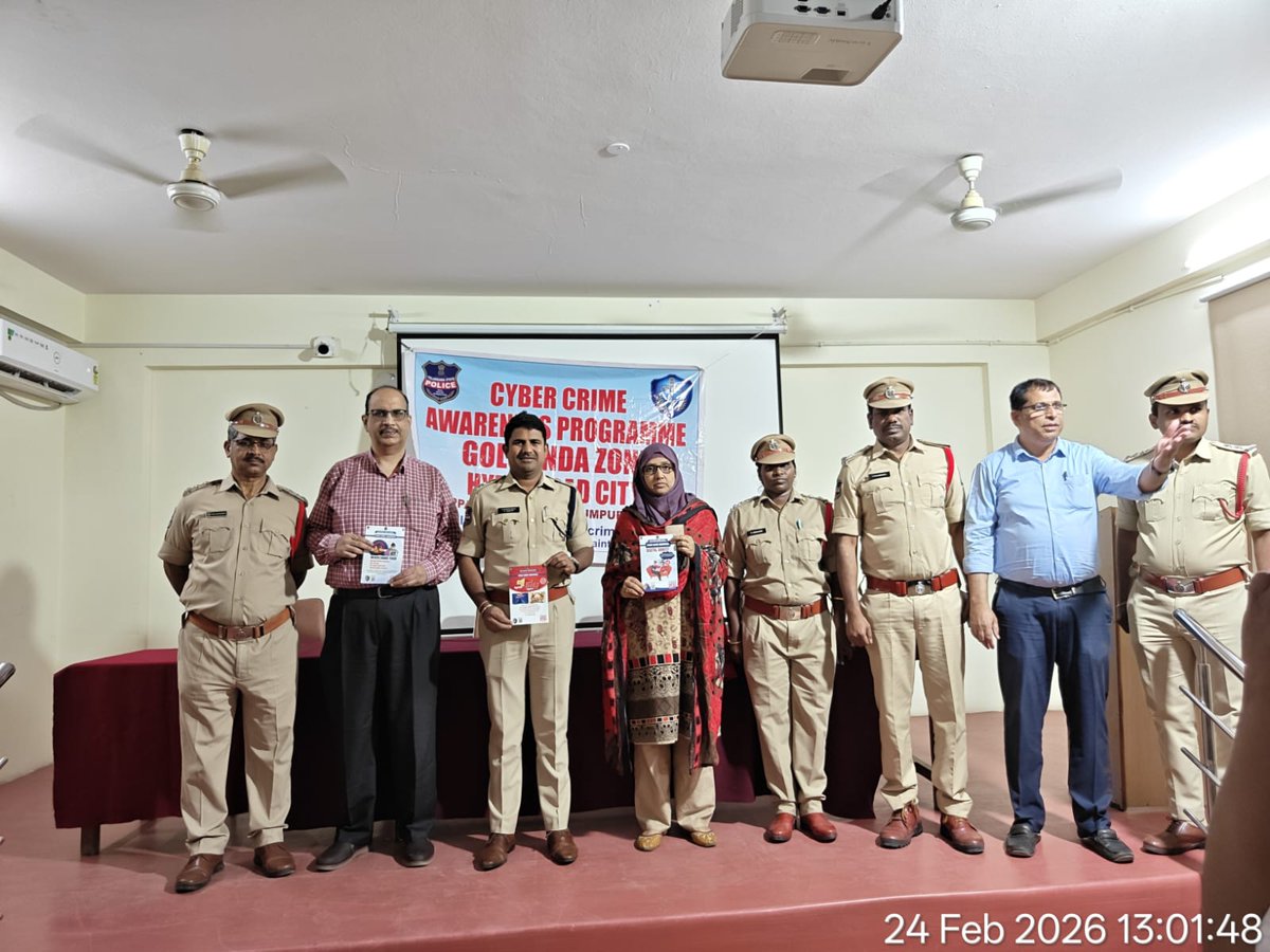 DCP Golconda (గోల్కొండ మండల డీసీపీ ڈی سی پی گولکن) tweet media