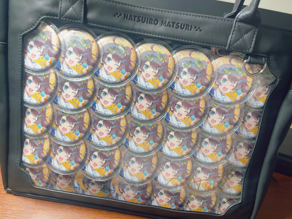 48集めたのにまつりちゃんの痛バだと35が限界だった😇 expoまでに