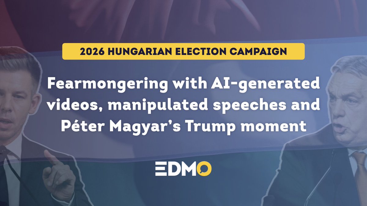 European Digital Media Observatory tweet media