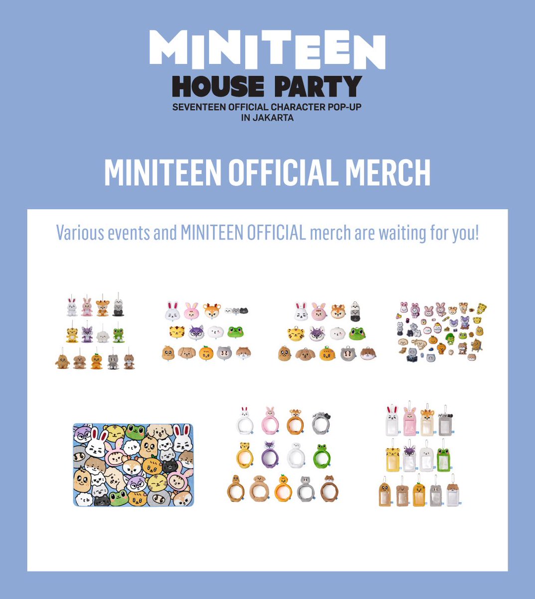 [HELP RT]
Seventeen Miniteen Pop-Up in Jakarta

💸 Fee: 10-20k 
📅 Visit date: 27 Feb 2026
🚚 From Jkt (🍊/ manual) 
❌ Exc adm + packing

not secured = full refund✅

harga akan diinfokan &amp; dikonfirmasi D-day / jika ada info lebih lanjut.

for more info / fix order pls DM📩💗