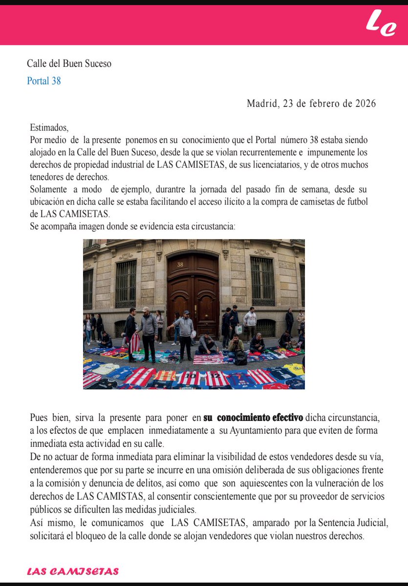 coliprepy's tweet photo. Otra carta más de #laligagate https://t.co/s23UoPlx9k