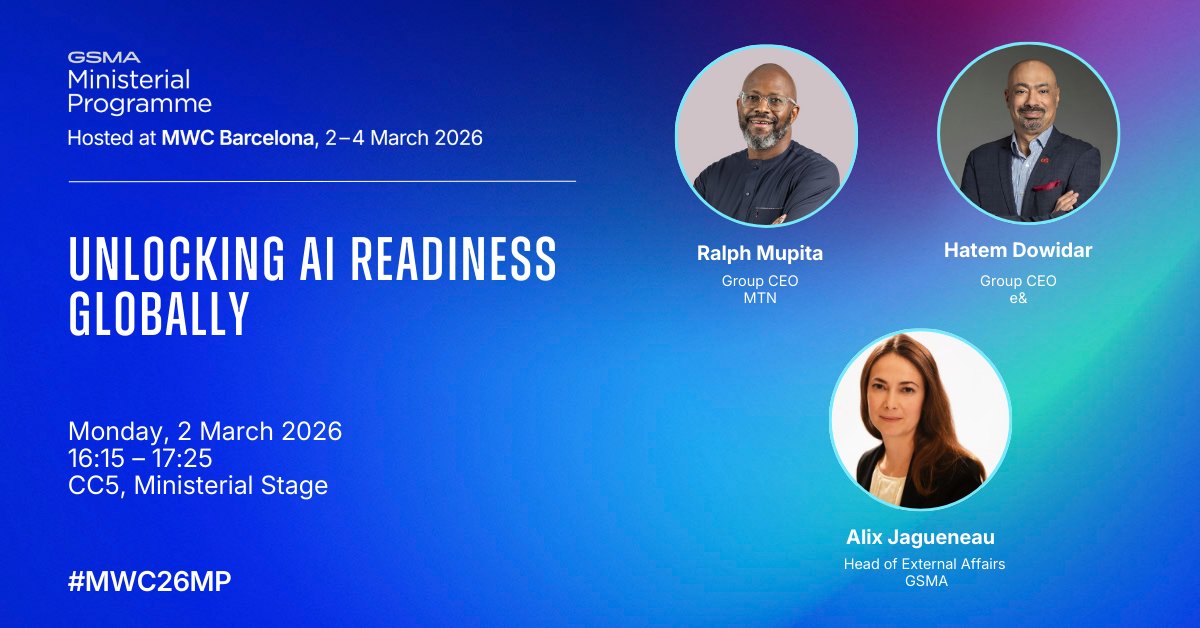 GSMA Policy and Regulation tweet media