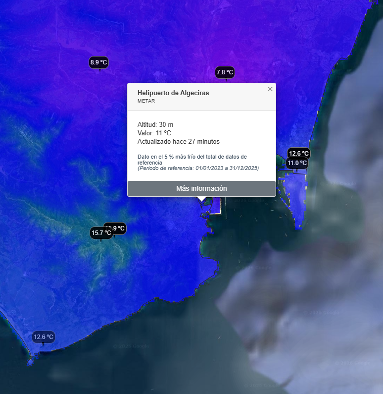 Meteo Campo de Gibraltar tweet media