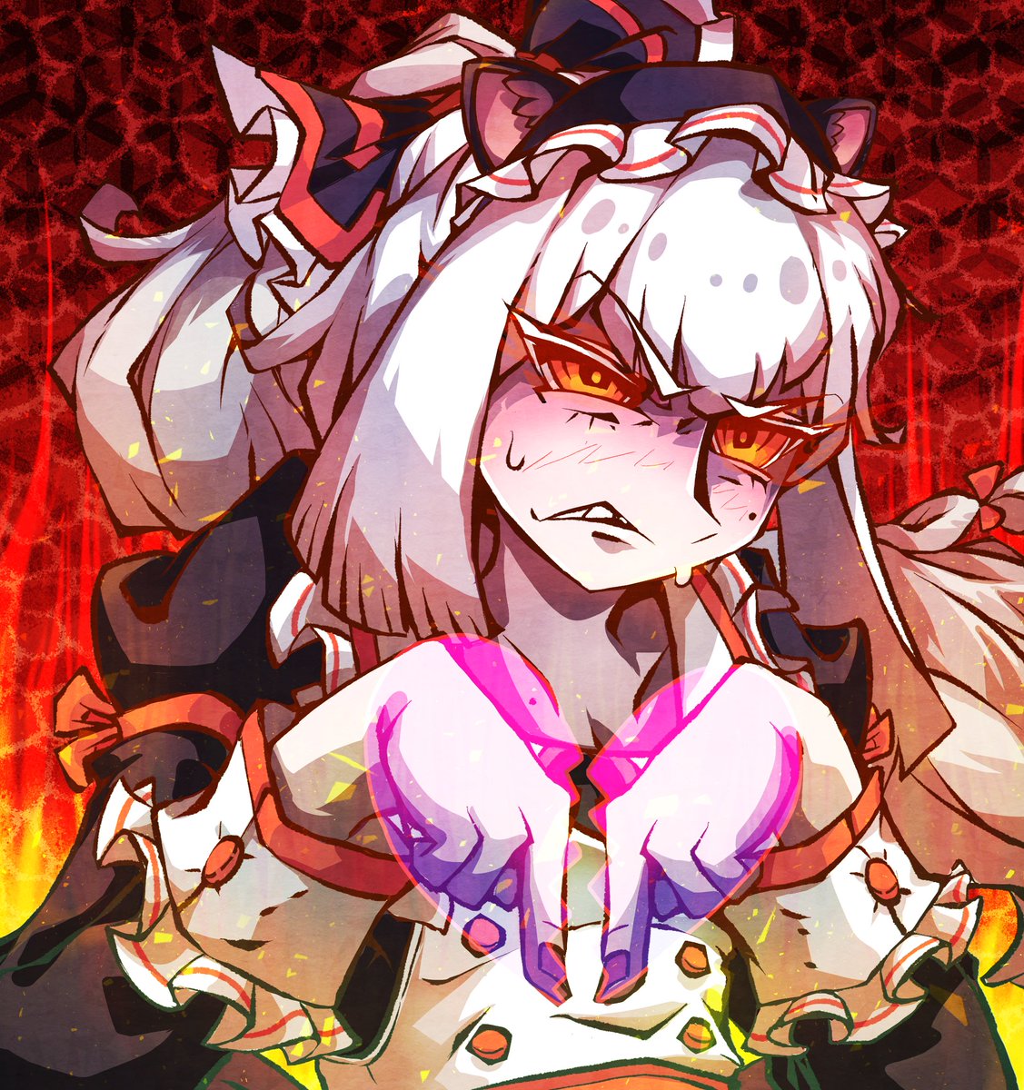 Maid Mokou
#東方Project
#藤原妹紅