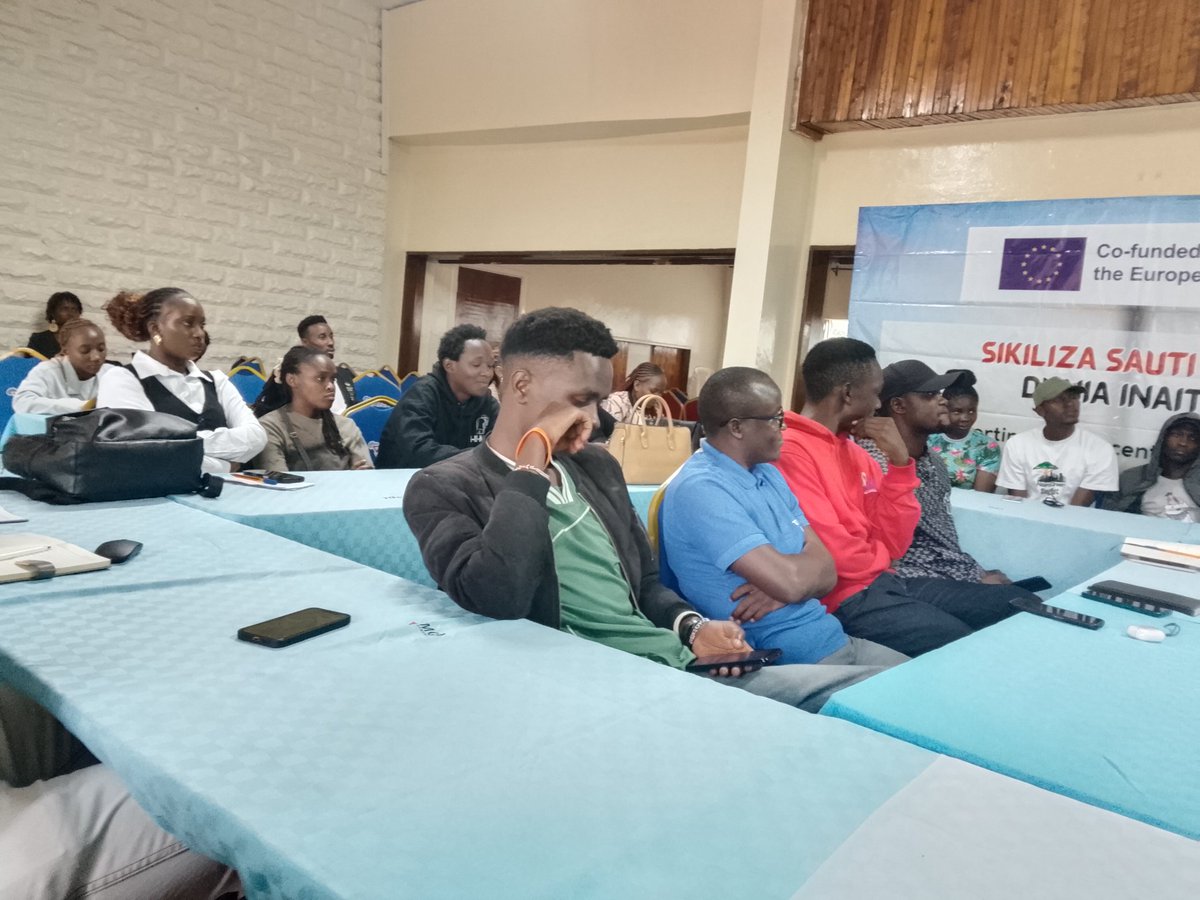 SamwelOdhi1990's tweet photo. #SikilizaSautiYetu
#OurWorldOurPlanet
The ongoing forum for youth Development Manifesto courtesy of Organization of African Youth-Kenya and other stakeholders like us climateawarenessdefenders1
@Climateawarenessdefenders
@Oayouthkenya https://t.co/DZSUJlz9W9