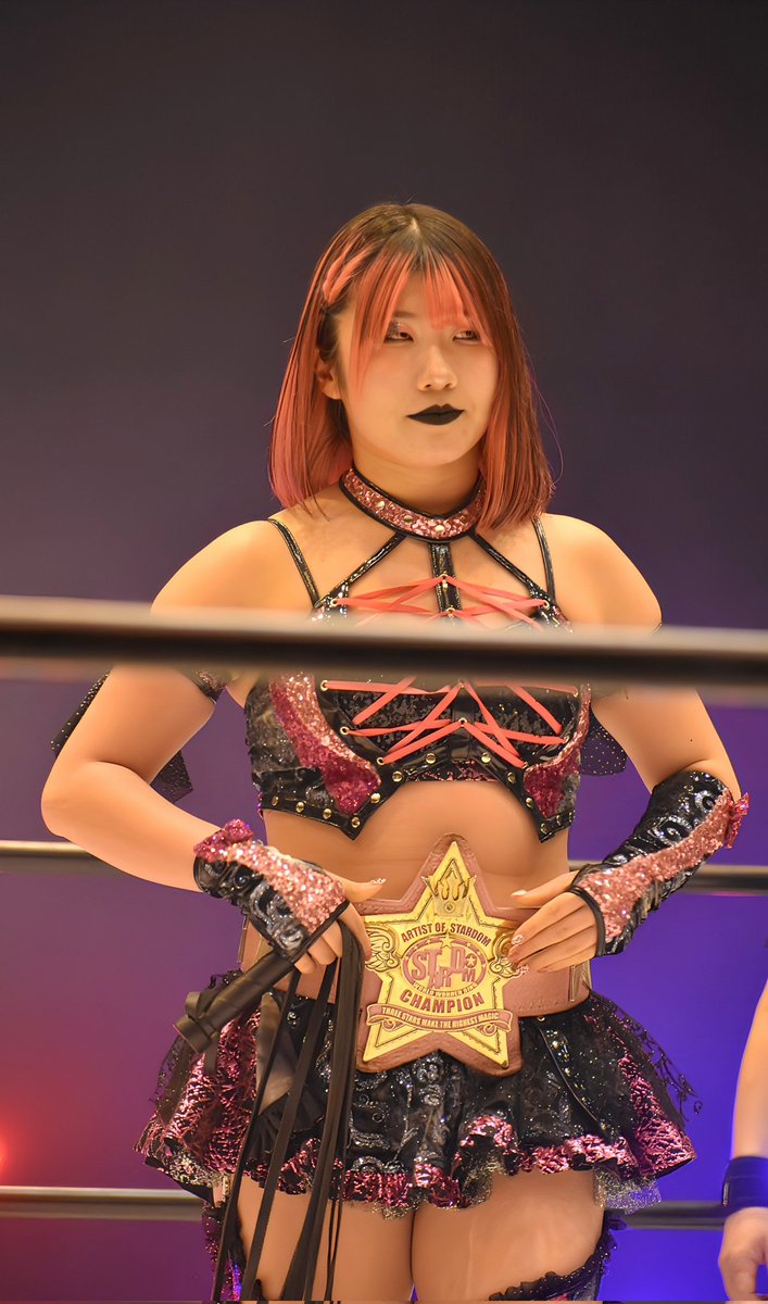 tetsutetsu73's tweet photo. STARDOM in OTSU 2026 Feb. 〜ありがとうウカルちゃんアリーナ、私がスターダムの安納サオリです〜
2026.2.20 ウカルちゃんアリーナ
吏南選手
#PINKDEVIL
#吏南
#STARDOM https://t.co/PyBGp0hOca