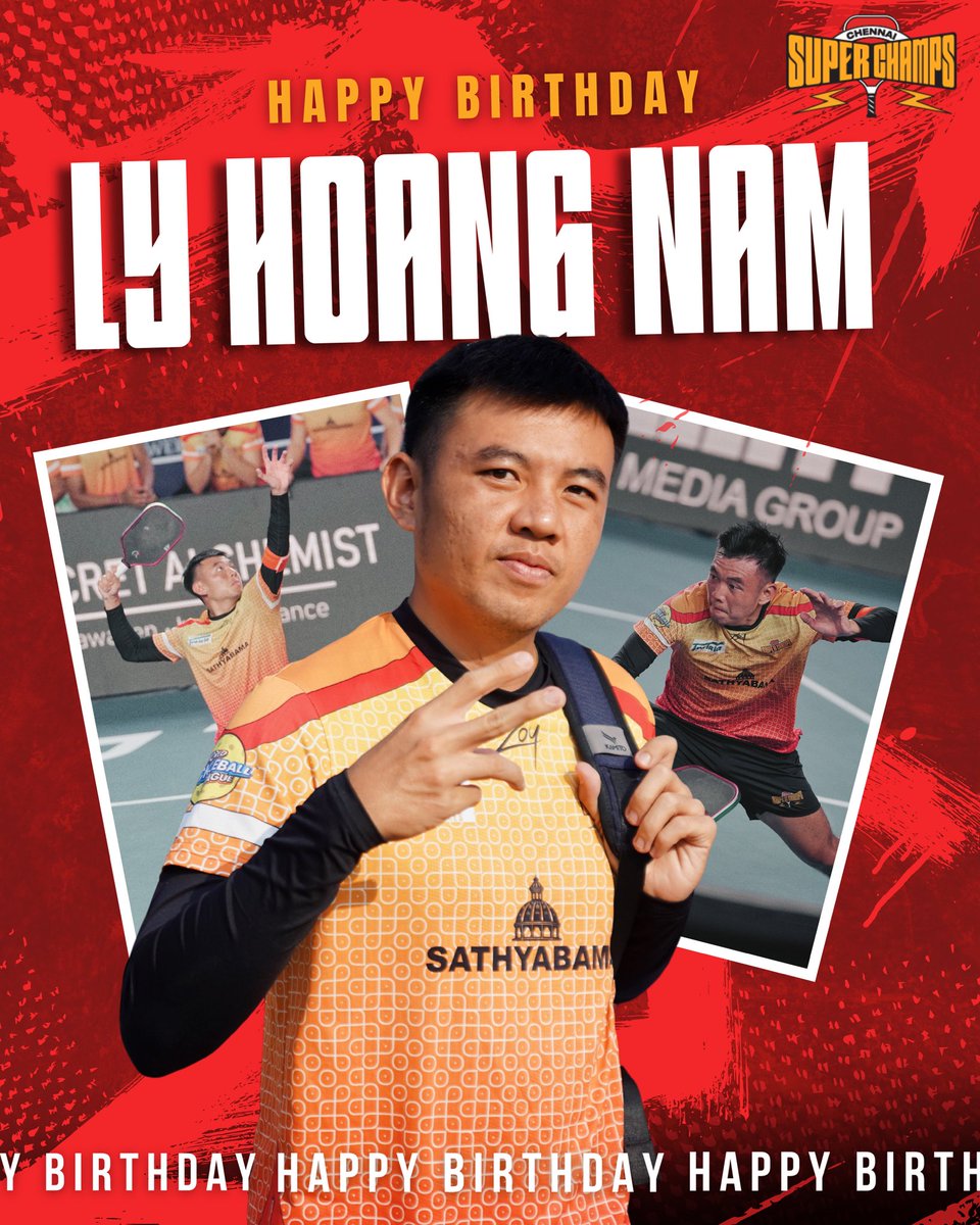 chennaipickle's tweet photo. Wishing a very happy birthday to the incredible Ly Hoang Nam 🎂🔥 https://t.co/PYdfEkafco