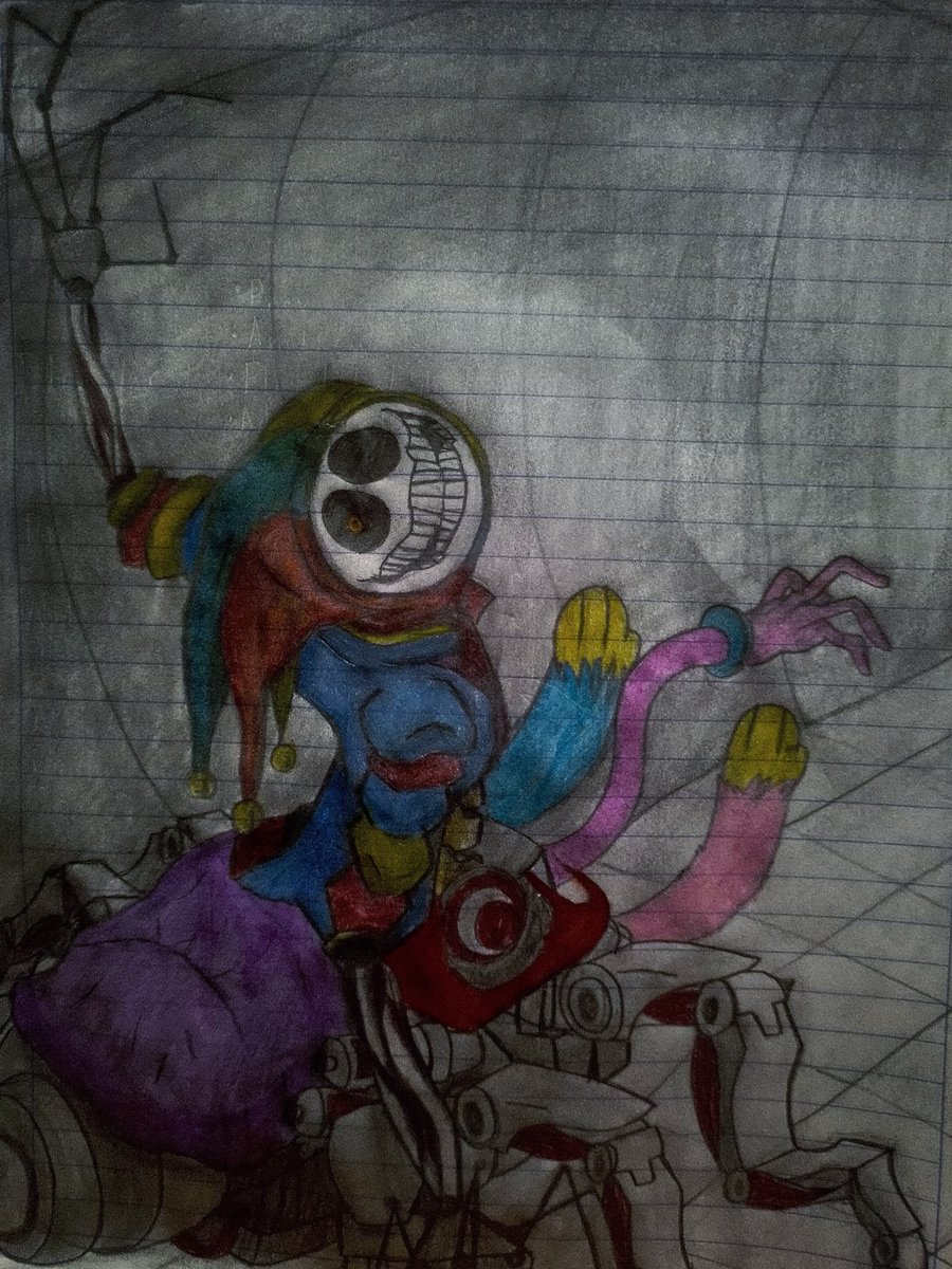 FNbeyrunner04's tweet photo. The Prototype 1006 🤡🔴🔵🌕🕷️ #draw #fanart #poppyplaytimechpather5 #poppyplaytime 1 https://t.co/PnPq98lZ9L