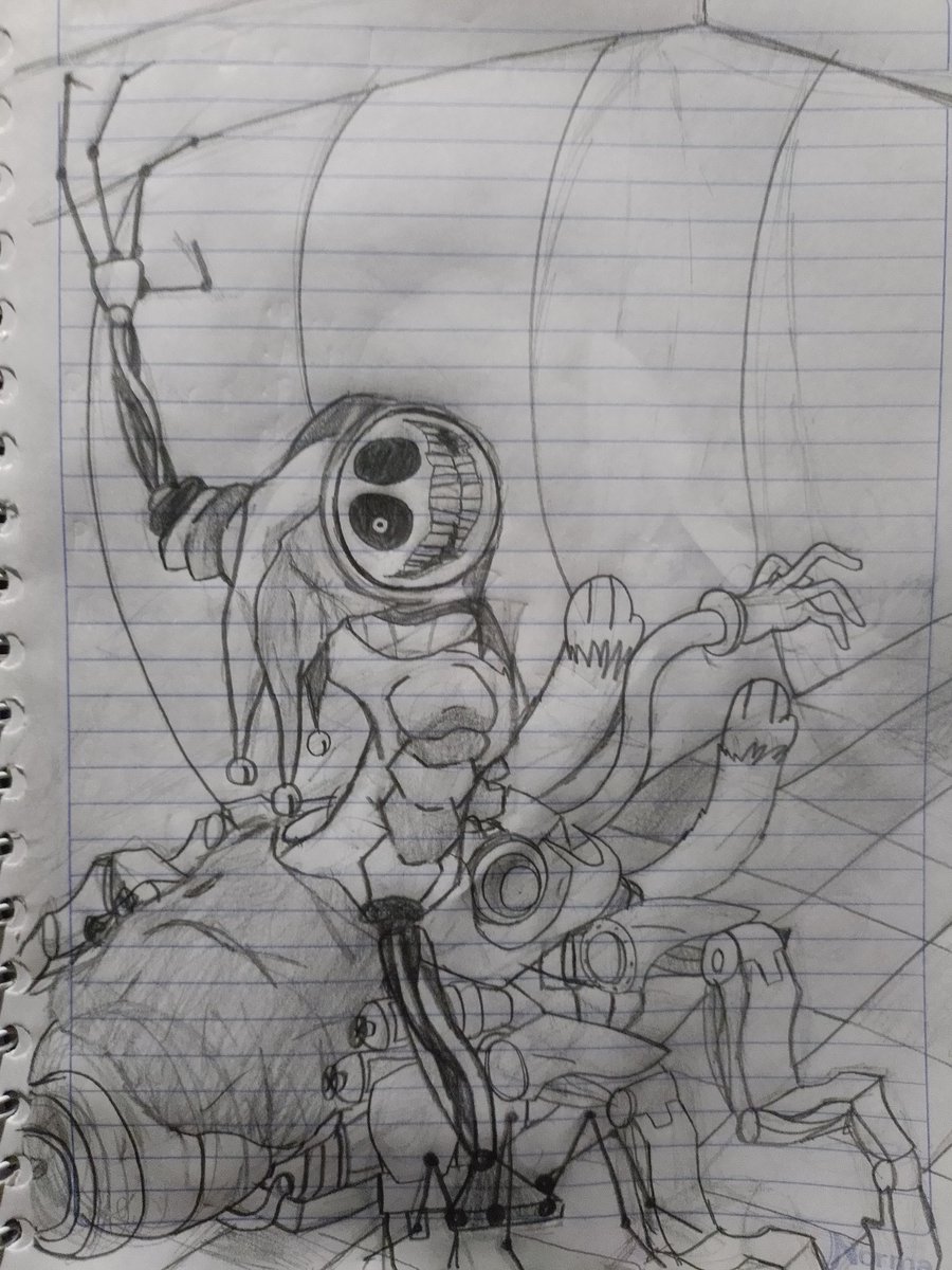 FNbeyrunner04's tweet photo. The Prototype 1006 🤡🔴🔵🌕🕷️ #draw #fanart #poppyplaytimechpather5 #poppyplaytime 1 https://t.co/PnPq98lZ9L