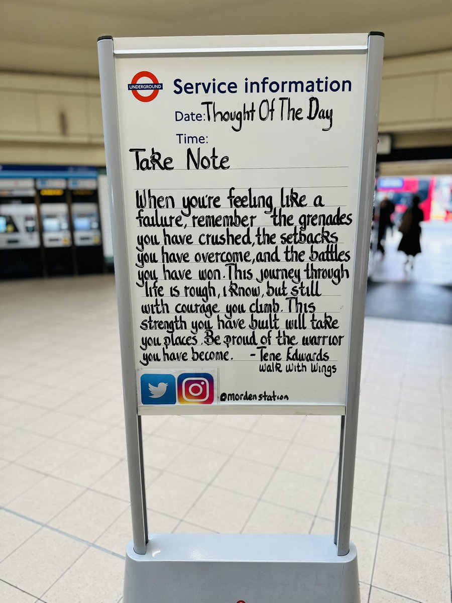 Morden Station tweet media