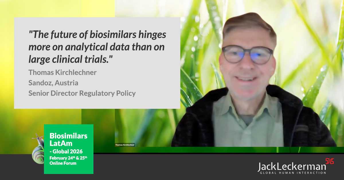 LIVE at #BiosimilarsLatAm:

Thomas Kirchlechner (Sandoz/IGBA):
The glue of biosimilar development = physicochemical + functional + PK data.
Future approvals will hinge more on analytics than large clinical trials.

3 session blocks to go. Join the dialogue.

#Biosimilars