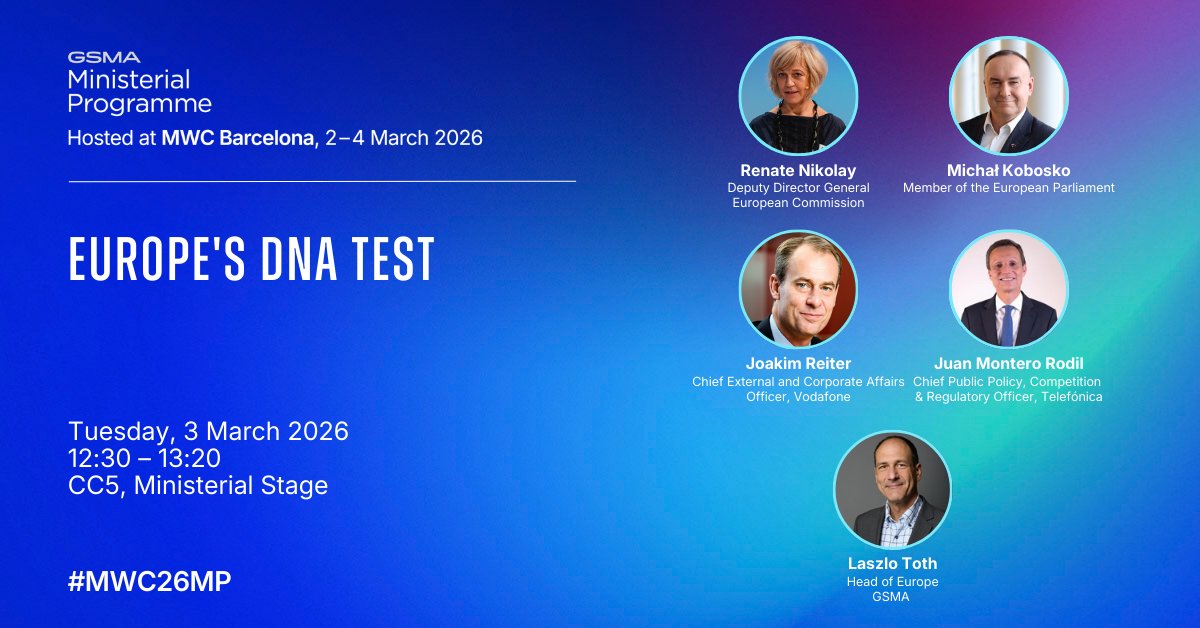 GSMA Europe tweet media