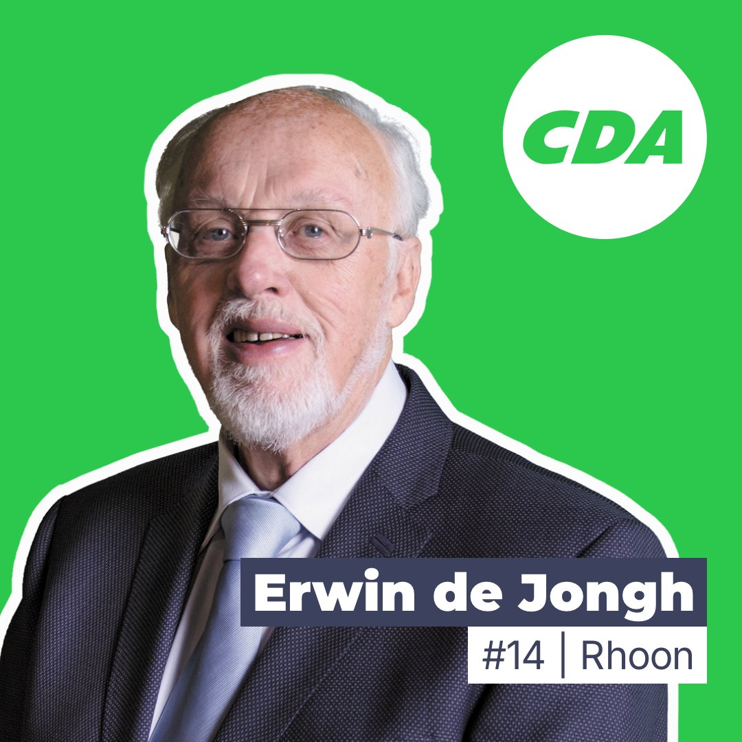 Het CDA Albrandswaard presenteert met trots de kandidaten 17 t/m 14

#17 Mieke Van Ginkel-van Maren
#16 Bas Nootenboom
#15 Bertie Barendregt
#14 Erwin de Jongh

Voor meer informatie verwijzen wij u naar: cda.nl/zuid-holland/a…