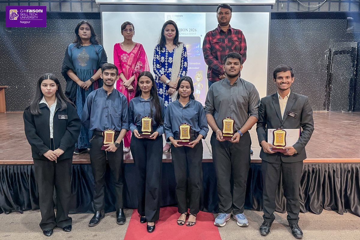 ghruofficial's tweet photo. GHRSTU, Nagpur successfully organised DATATHON 2026, bringing together innovative minds to analyse, interpret and transform data into impactful solutions for real-world challenges.
#DATATHON2026 #GHRSTUNagpur #DataInnovation #FutureReady #DataScienceLife #RaisoniEducation https://t.co/QFaWDZSmBZ
