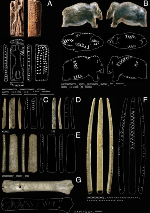 abenitezburraco's tweet photo. Humans might have developed a system of conventional signs already 40,000 years ago (with sign sequences having a complexity comparable to the earliest protocuneiform)
https://t.co/CFcivlP2ly https://t.co/OMm7SXIGd0