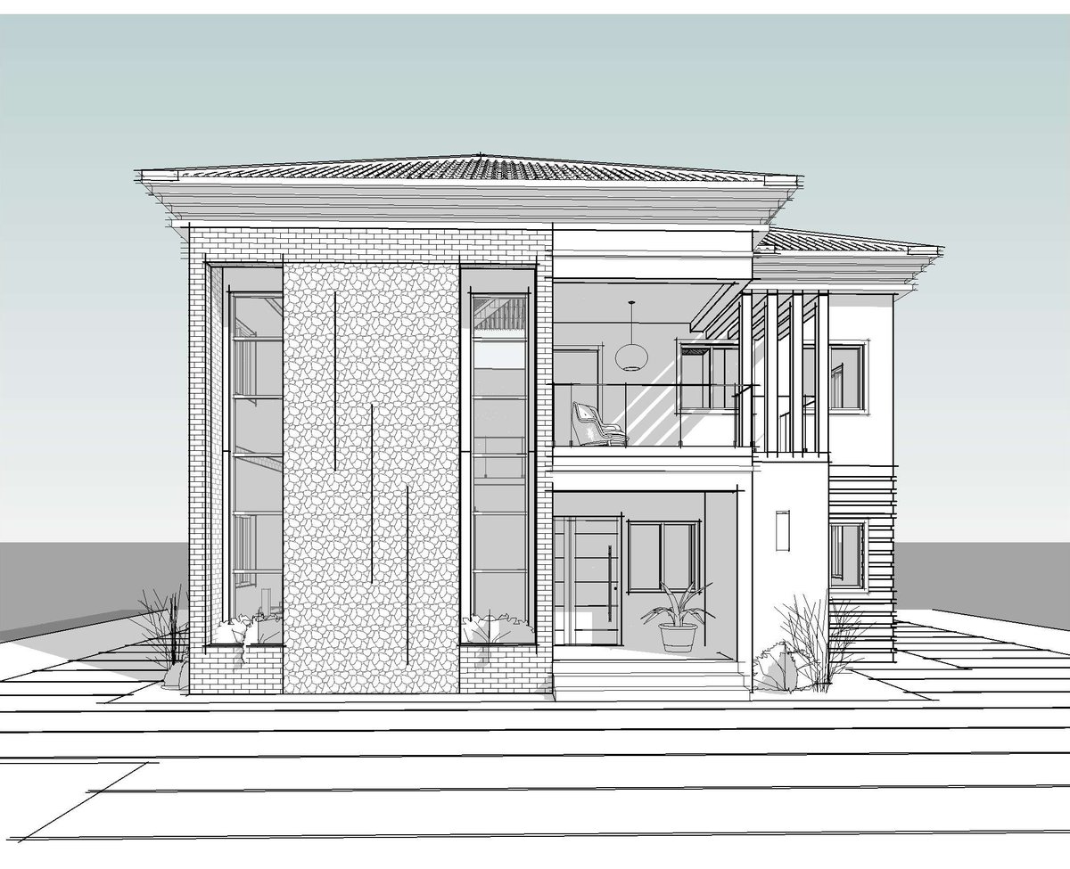 Zee_OhhWhy's tweet photo. Hello,

I'm Zion and I'm an Architectural Designer.

This is a 4-bedroom project I worked on recently. https://t.co/mOKG6mLpyb