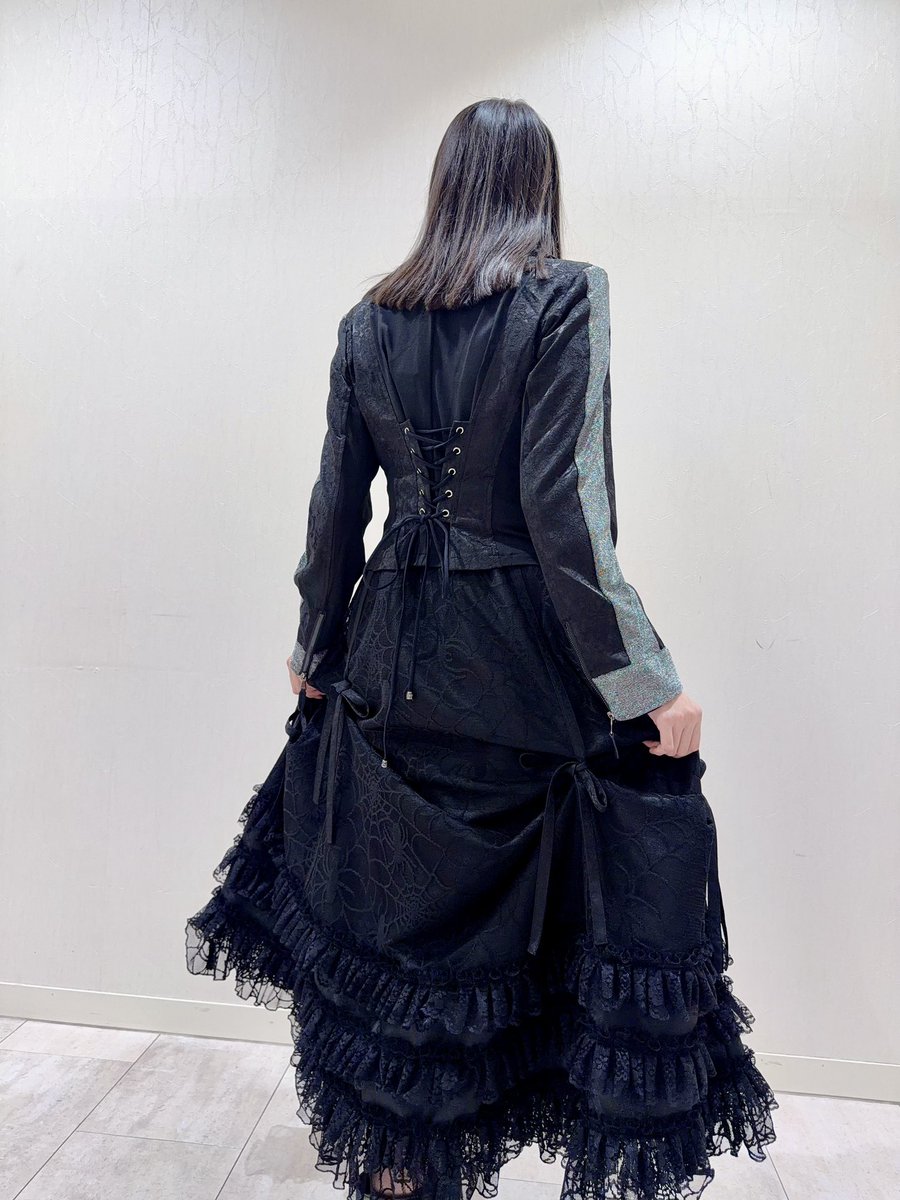 9893-JK ナポレオンジャケット ＊9928-SK 蜘蛛メッシュロンスカ