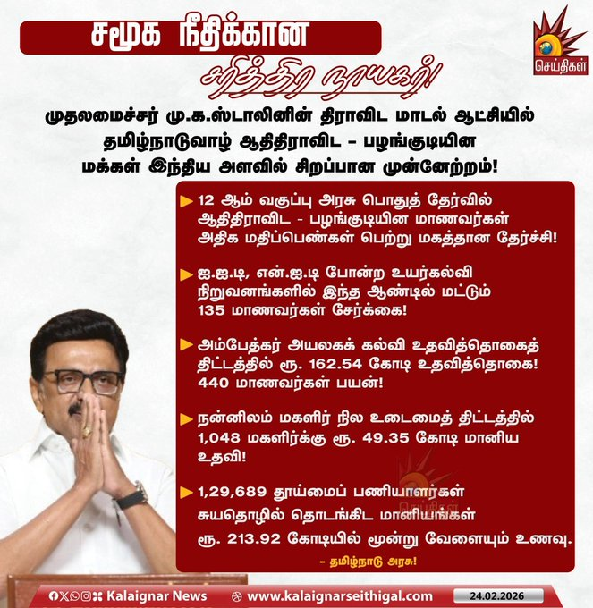 kavine1938's tweet image. சமூக நீதிக்கான சரித்திர நாயகர் மாண்புமிகு முதலமைச்சர் @mkstalin அவர்கள்..  #ஸ்டாலின்_தொடரட்டும் 
#Loading2Point0