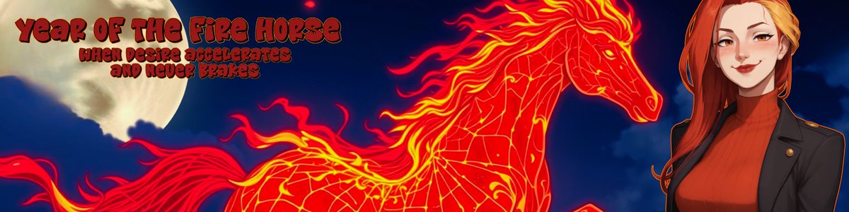 Check out the Year of the Fire Horse bundle!
80+ games from over 60+ creators!
itch.io/b/3512/year-of…

#EroticGame #Mature #EroticVN #adult #Hentai
