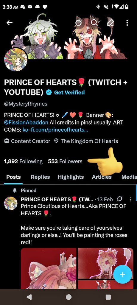 SEA PRINCE THALYSSIAN 🌊 🐚🐉(TWITCH+YOUTUBE) tweet media