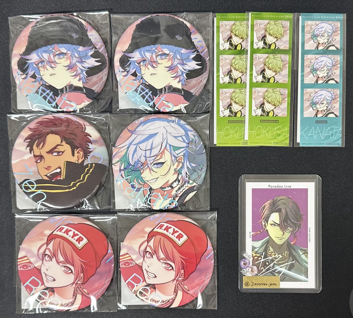 交換 譲渡 Paradox Live パラライ Gくじ Exhibition Show 【譲】珂波汰