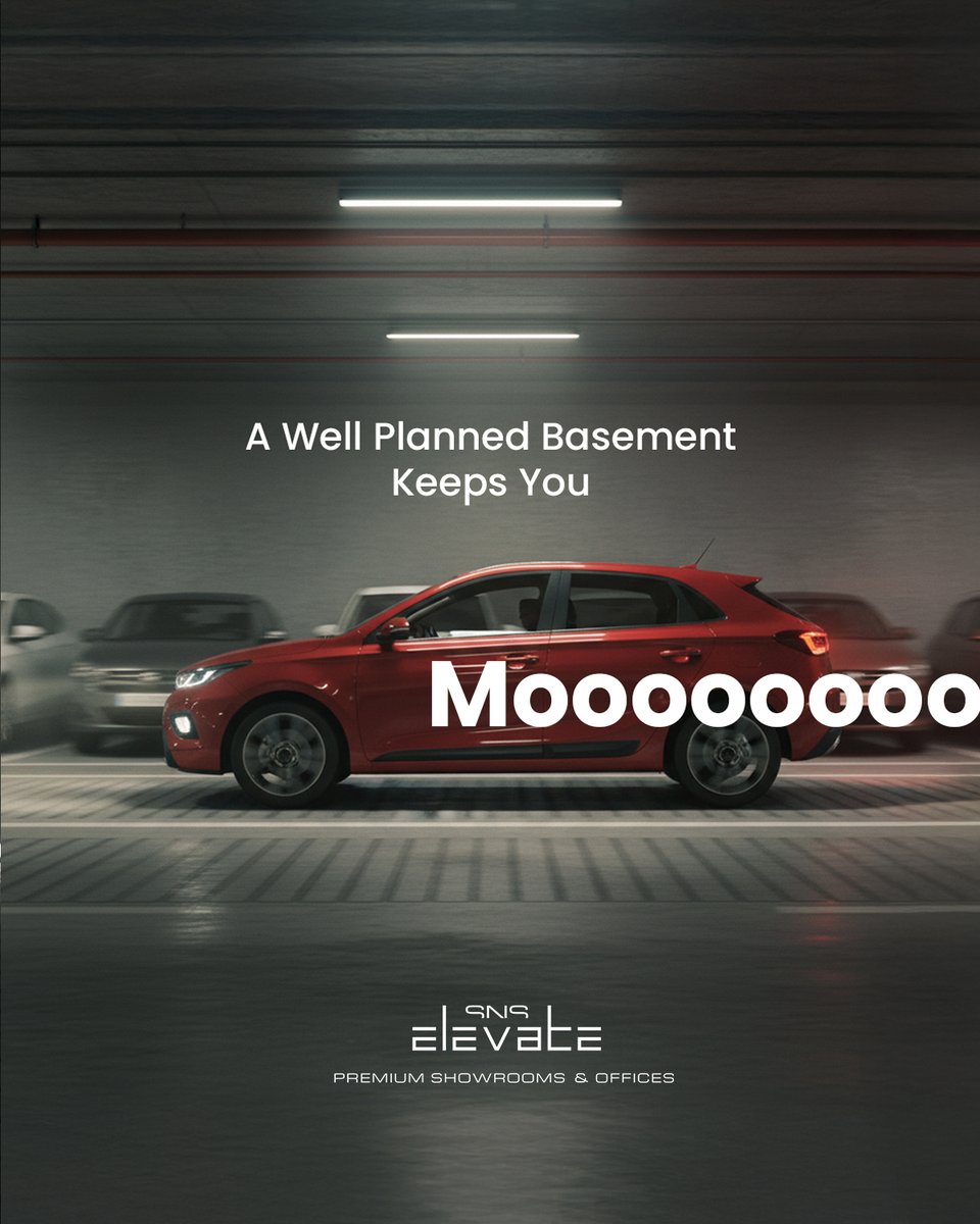 SNSDevelopers's tweet photo. 3 Levels of Basement Parking. Because convenience begins even before you step inside. Smooth access, ample space, and stress-free parking designed for modern businesses.  Book Your Office or Retail Space at SNS Elevate!  📞 Call: 0261 2200500 | +91 99790 20206 https://t.co/69dN1Ww0vi
