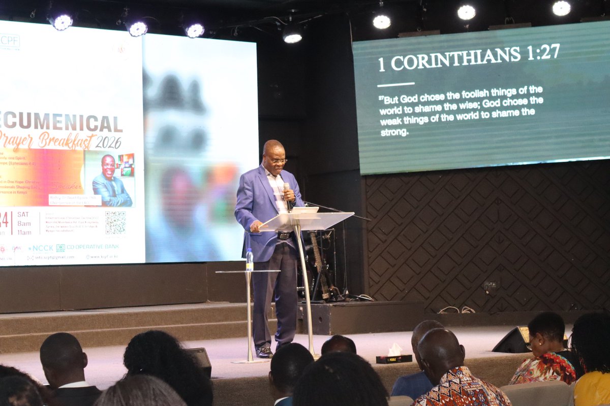 In the month of January, we joined KCPF to culminate the Week of Prayer for Christian Unity with an Ecumenical Prayer Breakfast at ICC Nairobi: uniting clergy, professionals &amp; leaders in prayer for faith-driven leadership and Africa’s future.

#WeekOfPrayerForChristianUnity