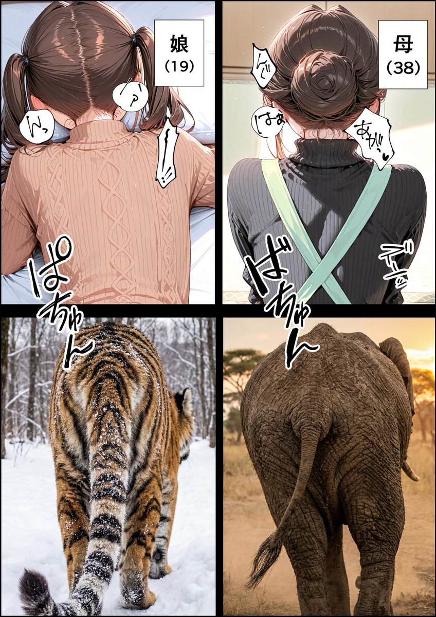 MA_ALSHAHEEN's tweet photo. トラさんも好きです・・・
でもゾウさんのほうがもっと好きです！ https://t.co/javU3Mwaia