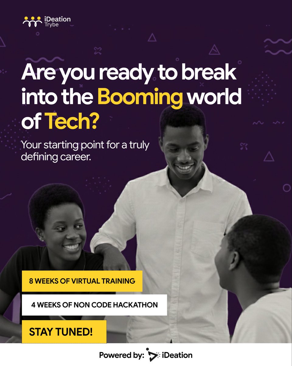 hqideation's tweet photo. Are you ready to break into the booming world of tech without breaking the bank???
The biggest Product Bootcamp + Hackathon Program coming to you for FREE ❗️❗️❗️
Yes, for FREE
Stay connected to know more about ideate X
#ideatex #ideation #pmjourney #designexperts #bootcamp https://t.co/NbKN0eGHfK