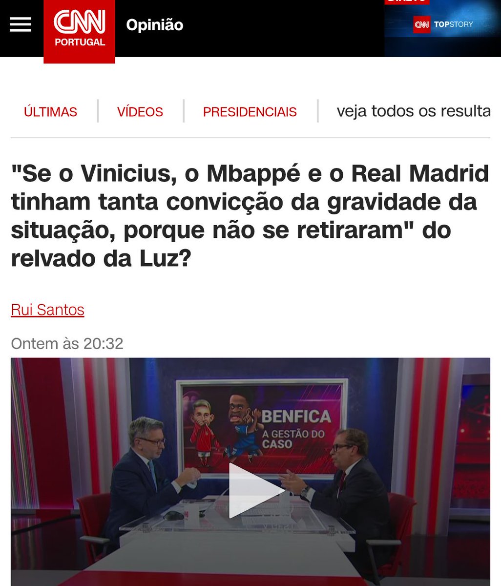 Rui Santos é o jornalista mais desonesto na televisão portuguesa. Foi este imbecil que, quando o Marega abandonou o relvado em Guimarães, porque os adeptos o estavam a insultar com cânticos racistas, o acusou e criticou por faltar ao respeito ao público e aos colegas! Que nojo!!!