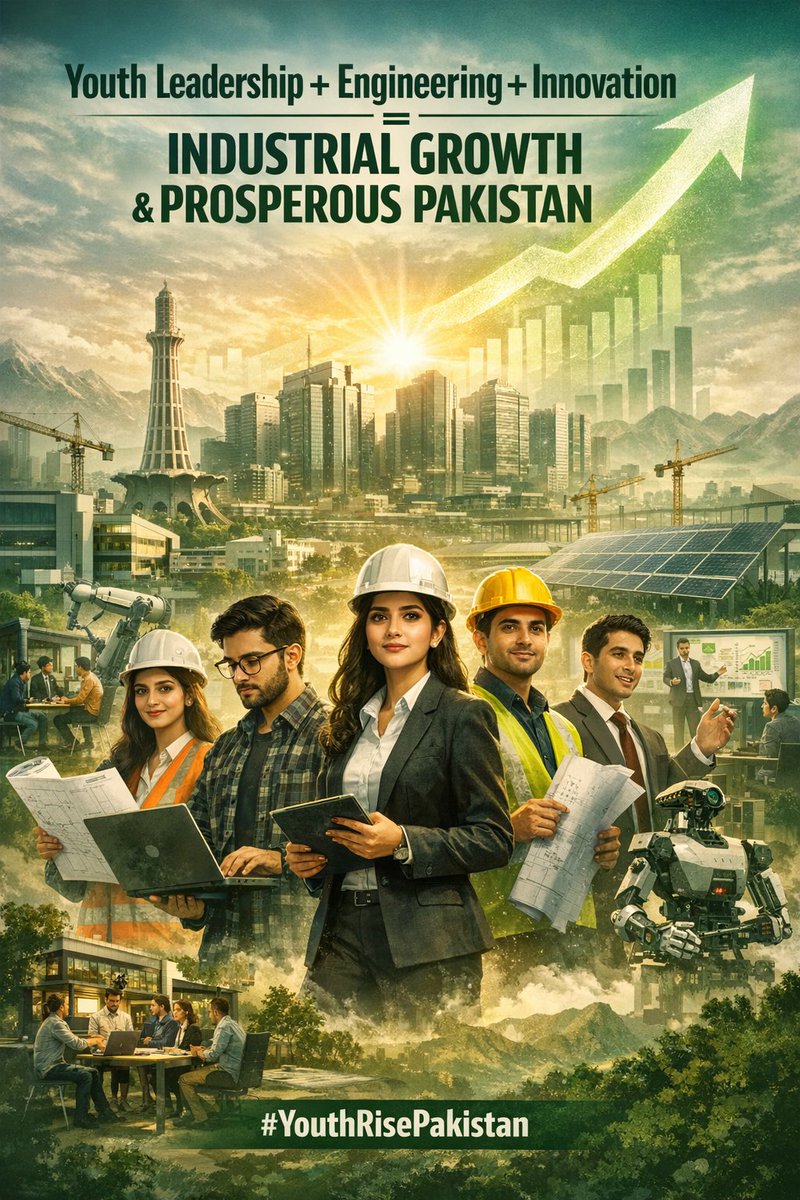 یہ وہ نسل ہے جو اندھیروں میں بھی امید کی شمع جلانا جانتی ہے۔ ہم اپنی صلاحیت، ایمانداری اور مسلسل محنت سے نئی تاریخ رقم کریں گے۔ 
اب وقت ہے کہ نوجوان آگے بڑھ کر تبدیلی کا علم اٹھائیں۔
#YouthRisePakistan