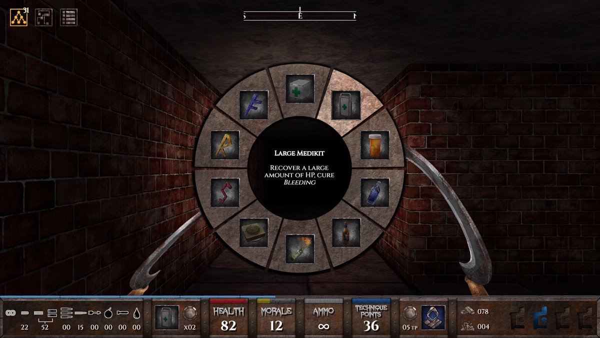 gamespark's tweet photo. 「圧倒的に好評」レトロ風FPSがターン制3DダンジョンRPGに！『Dungeons of DUSK』Steamにてデモ版配信
https://t.co/27R8KJh01Q https://t.co/oFyTrESzi8