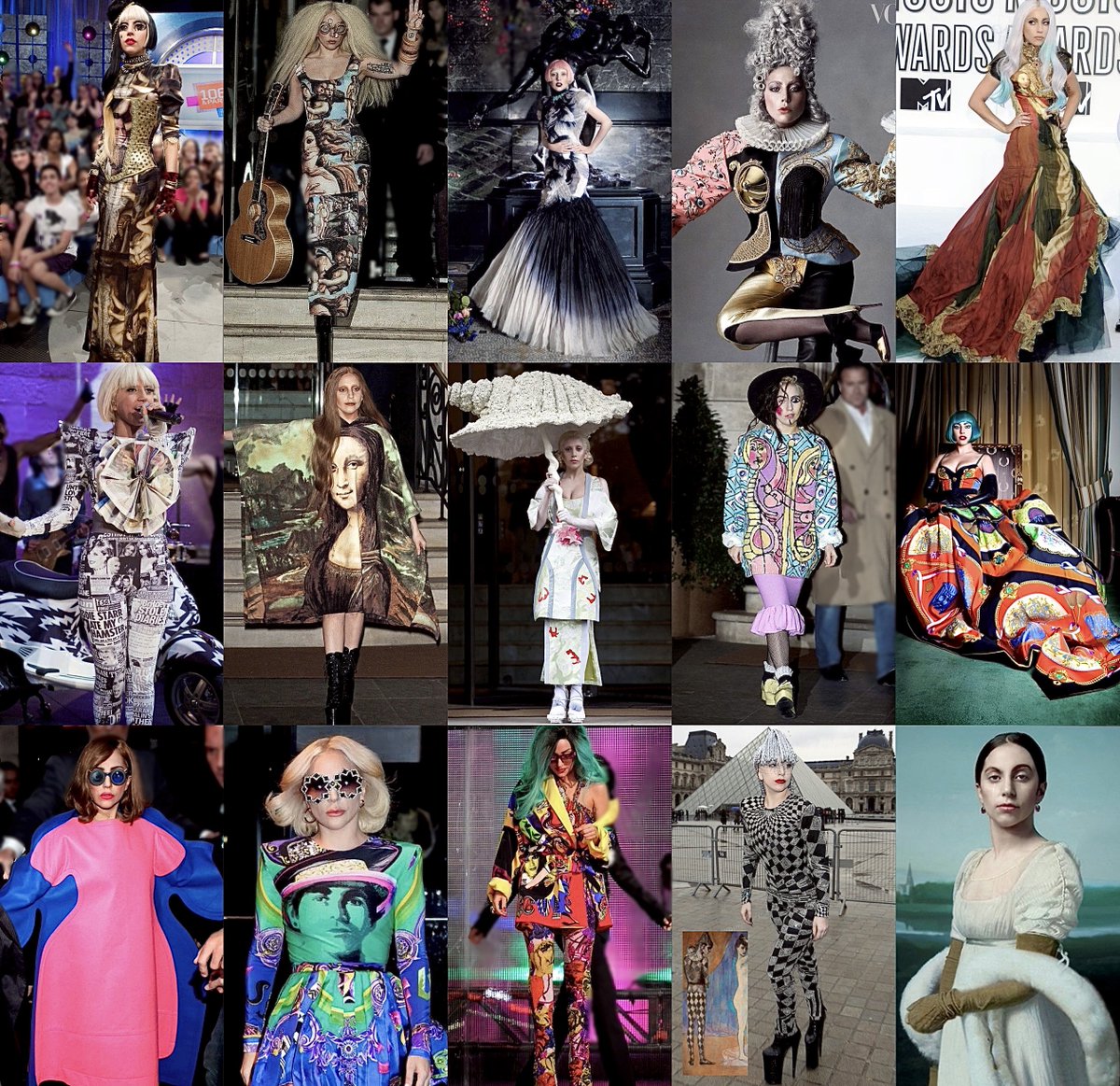 lady gaga is literally THE theme.