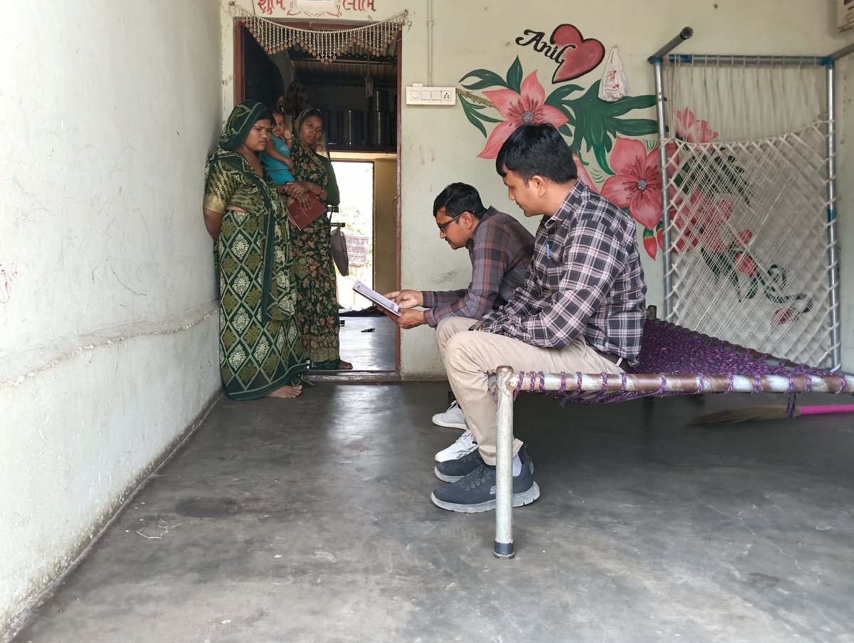 સુપરવાઈઝરશ્રી પ્રા.આ.કેન્દ્ર.ફતેપુર ધ્વારા  નનાનપુર ખાતે નવું ગામ વિસ્તારમાં ગૃહ મુલાકાત કરી રસીકરણ સહિત ના મુદ્દાઓ ની સમજ આપવામાં આવી.