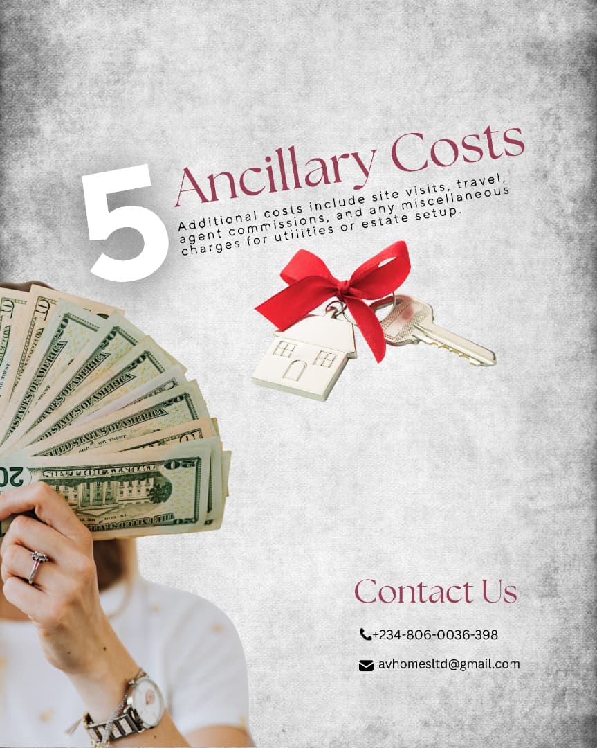 avhomesltd's tweet photo. When buying #land in Nigeria, most buyers focus on the purchase price, but the truth is, the actual cost is often much higher.

Hidden fees, taxes, and professional charges quickly add up, especially for diaspora investors.

Here are 5 hidden costs you must plan for👇🏾 https://t.co/J0hwHlk3wu