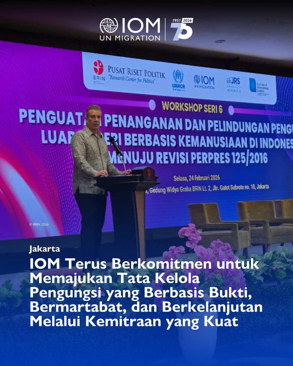 IOM Indonesia tweet media