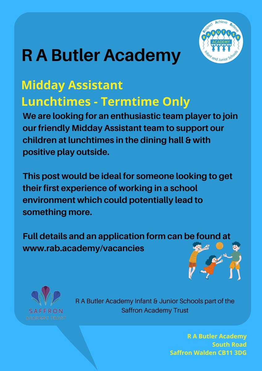 RA Butler Academy  tweet media