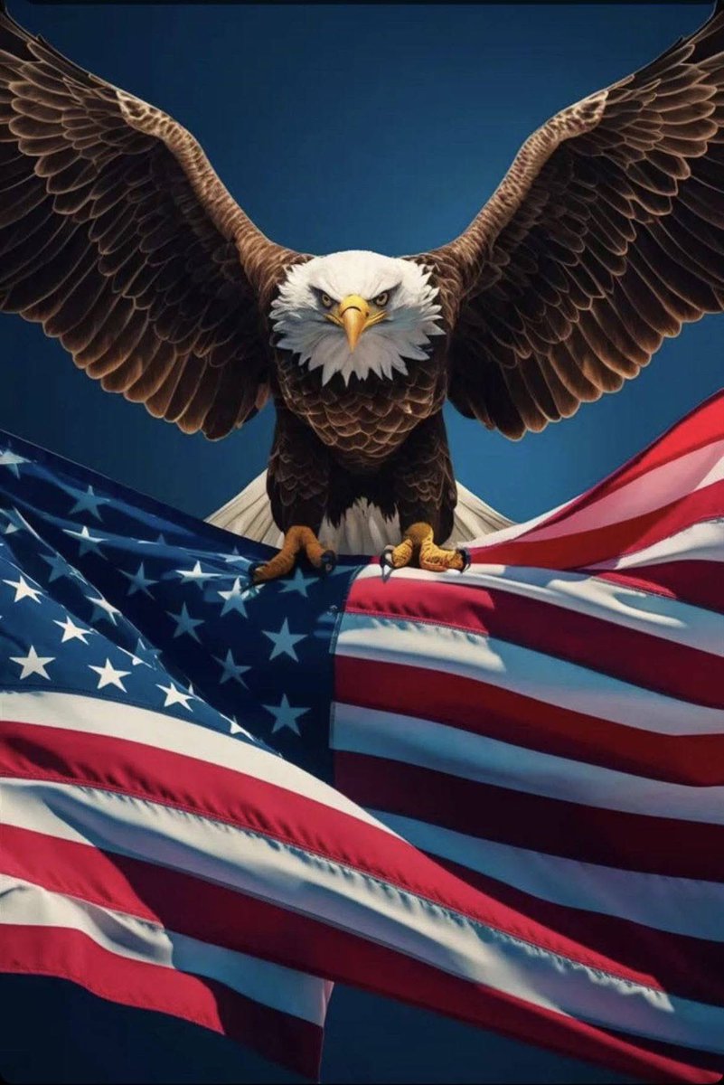 I Pledge Allegiance to the Flag Of The United States of America and to the Republic For Which It Stands, One Nation Under God, Indivisible, With Liberty and Justice for All. God Bless America! #OustTreasonousPoliticians #SecureOurBorder #PatriotsForUnity #MAGA #TRUMP✊🏼🩸🇺🇸🇺🇸🇺🇸