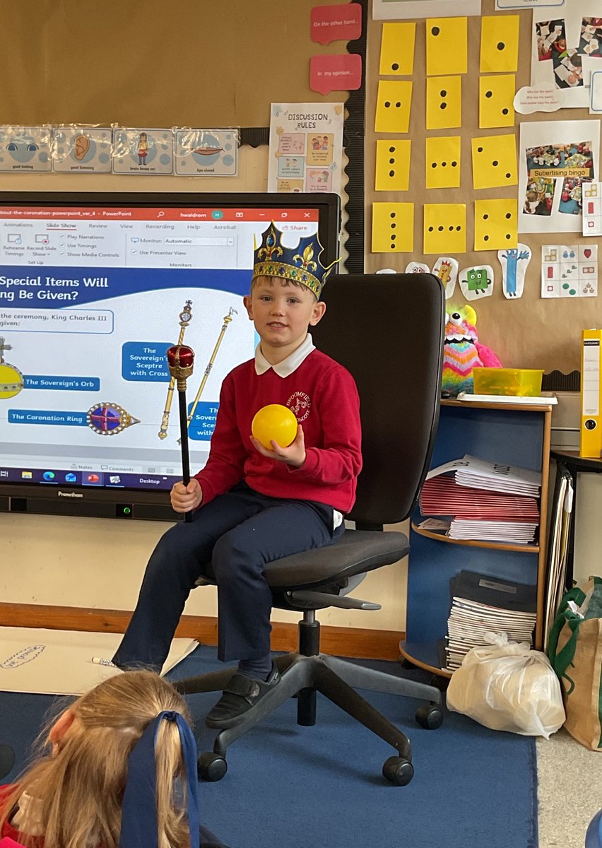 This morning we held a coronation in our classroom and now we have a new king 👑 <a href="/Bepschools/">Bradgate Education Partnership</a>