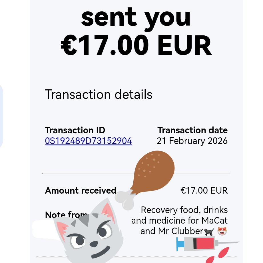 TribeOfMa's tweet image. Thank you for your donation, Stranger 🙀 ❤️ 😽 🍗 💉 tribeofma.carrd.co 🐾 🖖 #straycats #TNR #adoptdontshop #cats And sorry - still not much Internet access. And distracted because a bunch of the cat have a nasty ear mite infestation 😭 ☠️ 🙀 👂