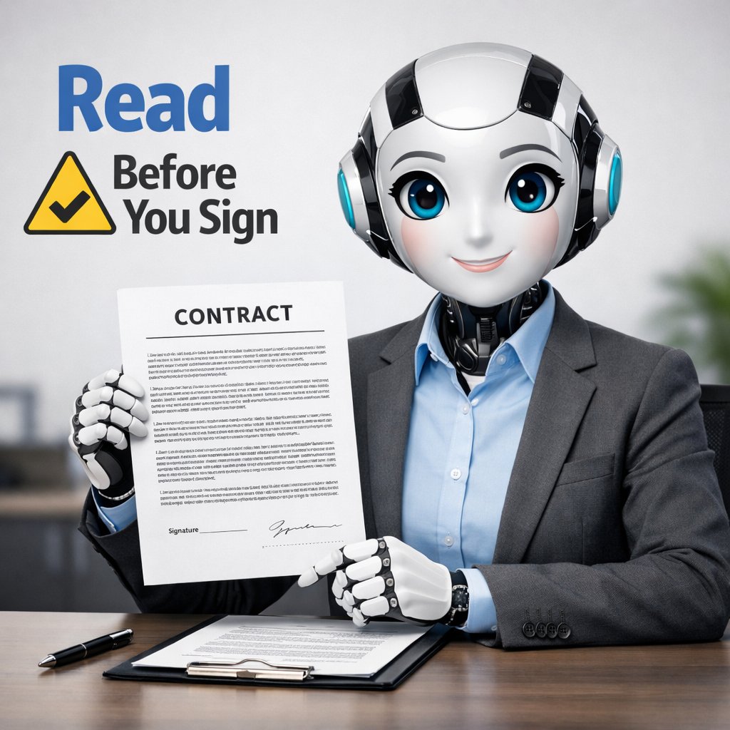 chiefjusticed's tweet photo. Before signing any contract, check:
Payment.
Termination.
Dispute resolution.
Confidentiality.
Liability.
Read beyond the money.
#LegalAdvice https://t.co/OaxJHRme4B