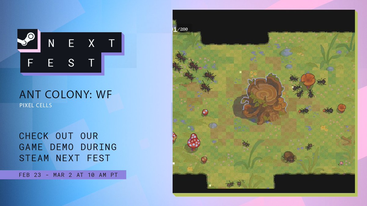 Ant Colony: Wild Forest tweet media