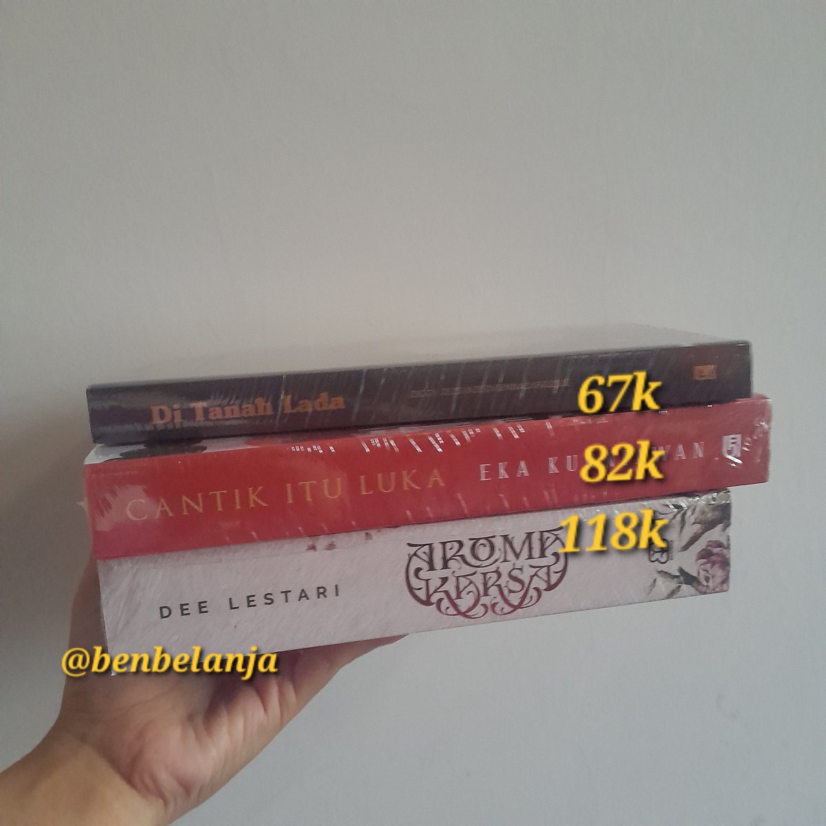 west || novel ori murah & voc goride tweet media