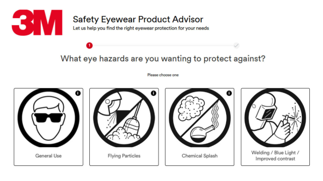 u8potski's tweet photo. Selecting the right safety eyewear just became easier with the 3M Safety Eyewear Product Advisor. Try it now! #3Mer #PPE #Eyewear https://t.co/8zTVO1Qjci https://t.co/SYARlDQv41